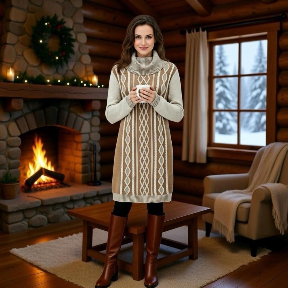 Tommy Hillfiger Cozy Sweater Dress / EXCELLENT Condition / Size Large